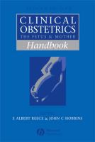 Handbook of clinical obstetrics : the fetus & mother /