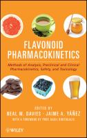 Flavonoid pharmacokinetics : methods of analysis, pre-clinical and clinical pharmacokinetics, safety, and toxicology /