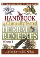 The handbook of clinically tested herbal remedies /