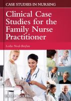 Clinical case studies for the family nurse practitioner /