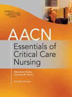 AACN essentials of critical care nursing