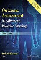Outcome assessment in advanced practice nursing /