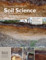 European journal of soil science.