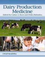 Dairy production medicine /