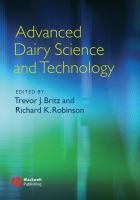 Advanced dairy science and technology /