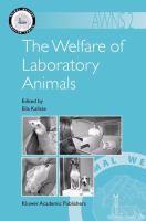 The welfare of laboratory animals