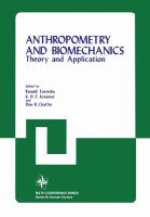 Anthropometry and biomechanics : theory and application /