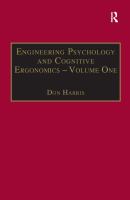 Engineering psychology and cognitive ergonomics /