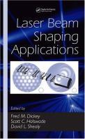 Laser beam shaping applications /