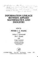 Information linkage between applied mathematics and industry /