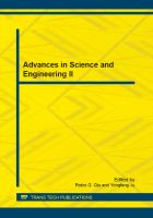 Advances in science and engineering II : selected, peer reviewed papers from the 2011 WASE Global Conference on Science Engineering (GCSE 2011), December 10-11, 2011, Taiyuan & Xian, China /