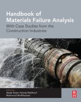 Handbook of materials failure analysis : with case studies from the construction industry /