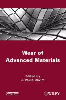Wear of advanced materials /