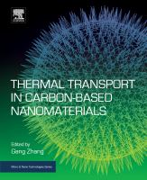 Thermal transport in carbon-based nanomaterials /