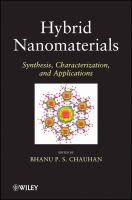 Hybrid nanomaterials : synthesis, characterization, and applications /