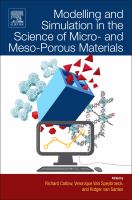 Modelling and simulation in the science of micro- and meso-porous materials /
