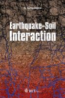 Earthquake-soil interaction /