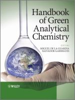 Handbook of green analytical chemistry /