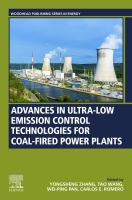 Advances in ultra-low emission control technologies for coal-fired power plants /