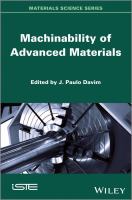 Machinability of advanced materials /