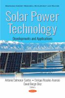 Solar power technology : developments and applications /