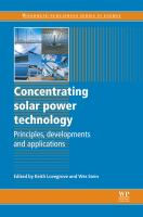 Concentrating solar power technology : principles, developments and applications /