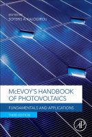 Mcevoy's handbook of photovoltaics : fundamentals and applications /