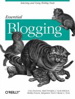 Essential blogging /