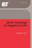 Silicide technology for integrated circuits /