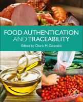 Food authentication and traceability /