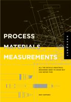 Process, materials, and measurements : all the details industrial designers need to know but can never find /