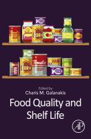 Food quality and shelf life /