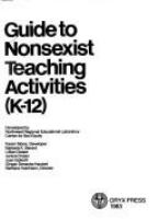 Guide to nonsexist teaching activities (K-12) /