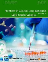 FRONTIERS IN CLINICAL DRUG RESEARCH - ANTI-CANCERAGENTS, VOLUME 3.