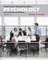 Industrial/organizational psychology : an applied approach /