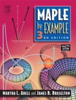 Maple by example /