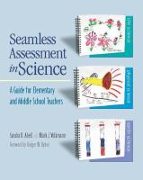 Seamless assessment in science : a guide for elementary and middle school teachers /
