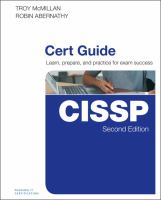 CISSP cert guide /