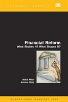 Financial reform : what shakes it? what shapes it? /