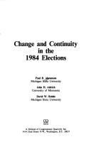Change and continuity in the 1984 elections /