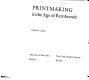 Printmaking in the age of Rembrandt : [exhibition catalogue] /