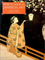 How to look at Japanese art /