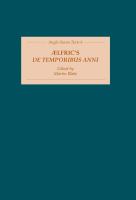 Ælfric's De temporibus anni /