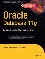 Oracle database 11g : new features for DBAs and developers /