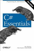 C♯ essentials /