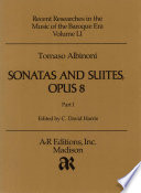 Sonatas and suites, opus 8, for two violins, violoncello, and basso continuo /