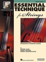 Essential technique 2000 for strings. intermediate technique studies /