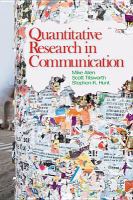 Quantitative research in communication /