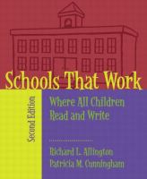 Schools that work : where all children read and write /