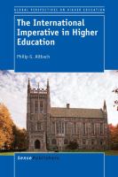 The international imperative in higher education /